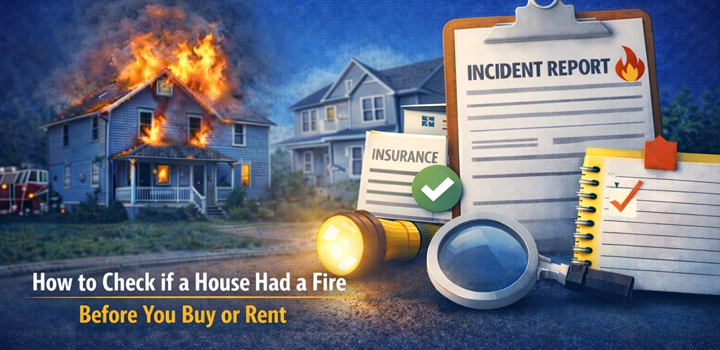 How to Check if a House Had a Fire Before You Buy or Rent